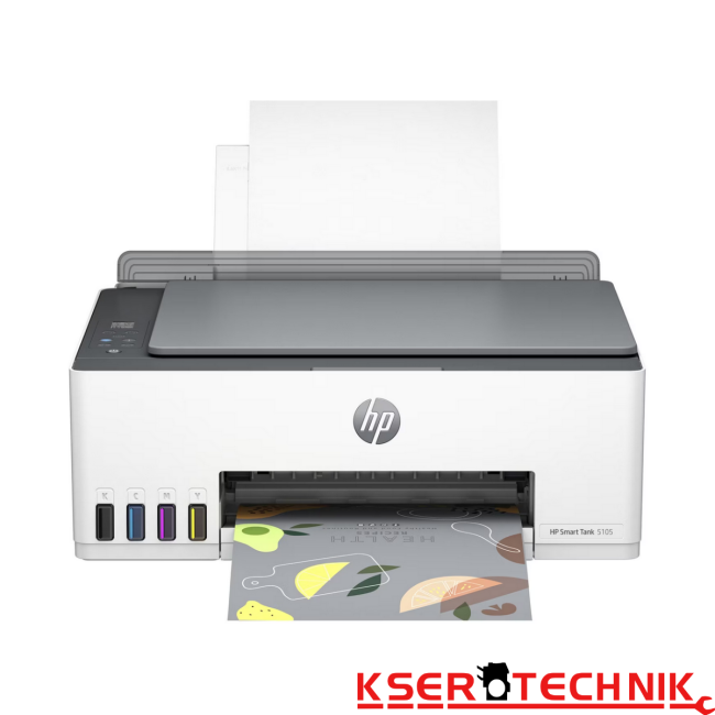 HP Smart Tank 5105 – Wi-Fi 3w1, pełne tusze, ekonomiczny druk atramentowy